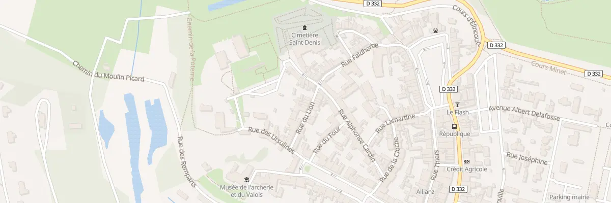Plan du 15 Rue du Lion à Crépy-en-Valois