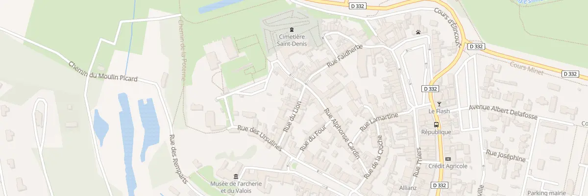Plan du 17 Rue du Lion à Crépy-en-Valois