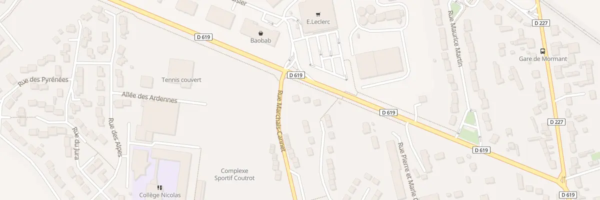 Plan du 40 Rue des Chardonnerets à Mormant