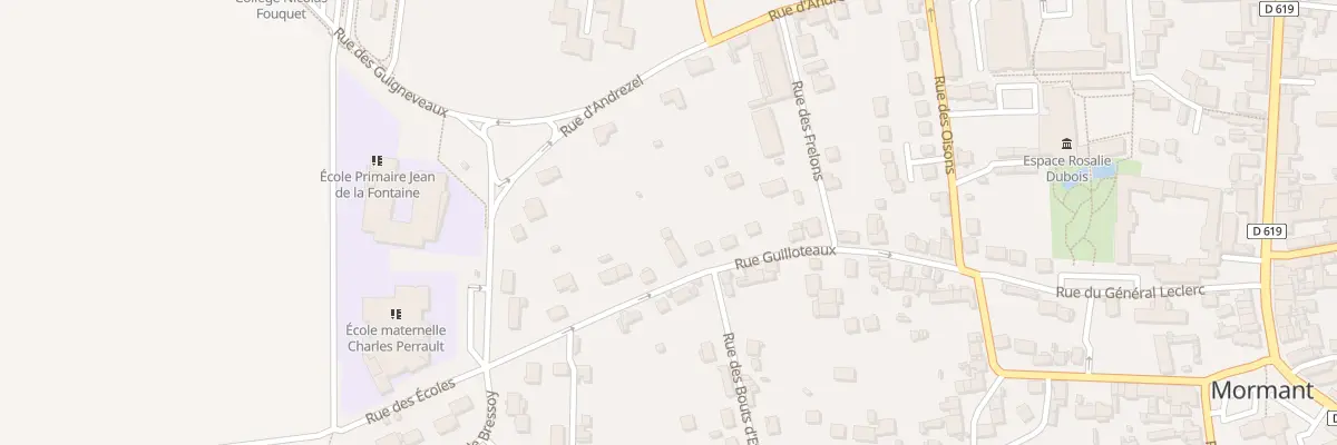 Plan du 38 Rue Guilloteaux à Mormant