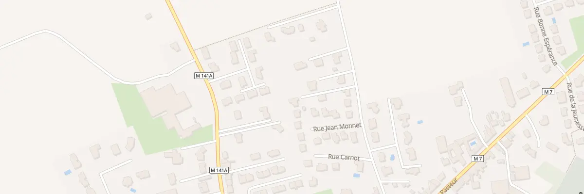 Plan du 245 Rue Carnot à Fournes-en-Weppes