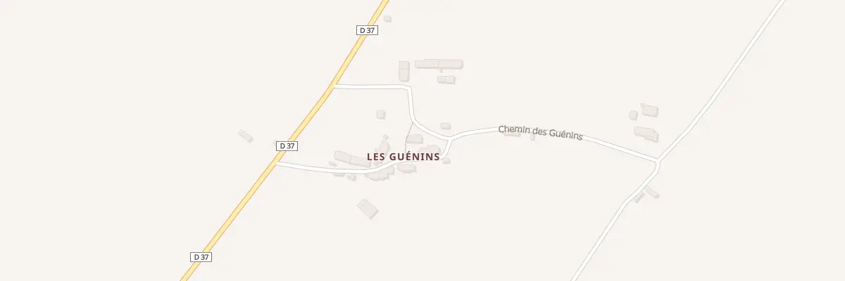 Plan du 5168 Les Guénins à La Chapelle-sur-Aveyron