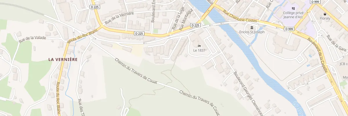 Plan du 5B Imp Carnot à Saint-Affrique