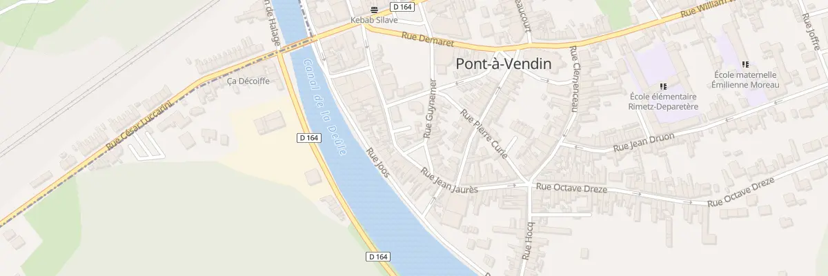 Plan du 2 Rue Guynemer à Pont-à-Vendin