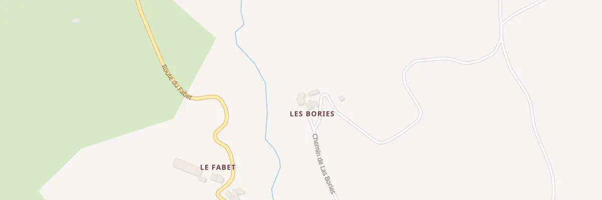 Plan du 5100 Las Bories à Peux-et-Couffouleux