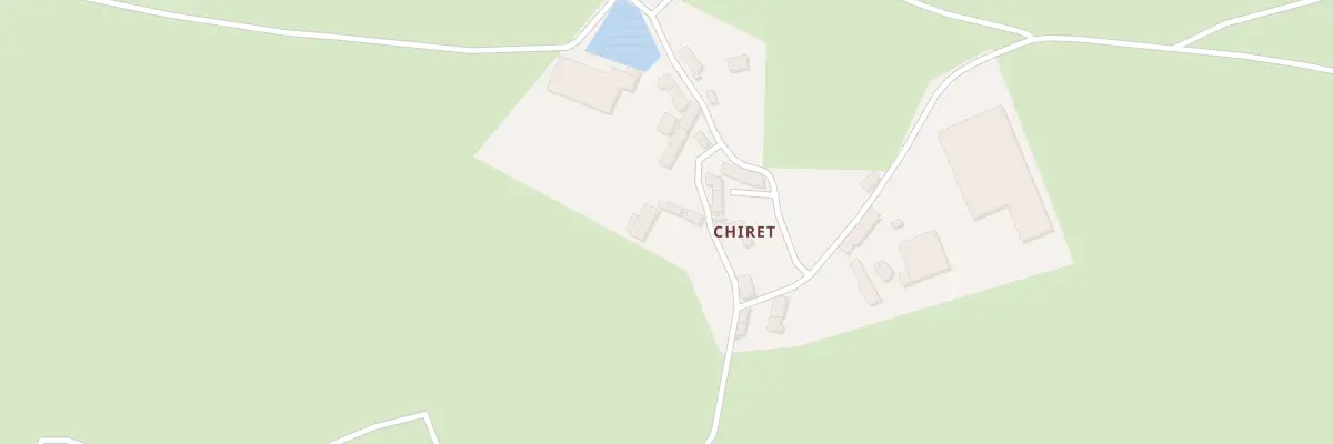 Plan du 7 Chiret à Saint-Priest-en-Murat