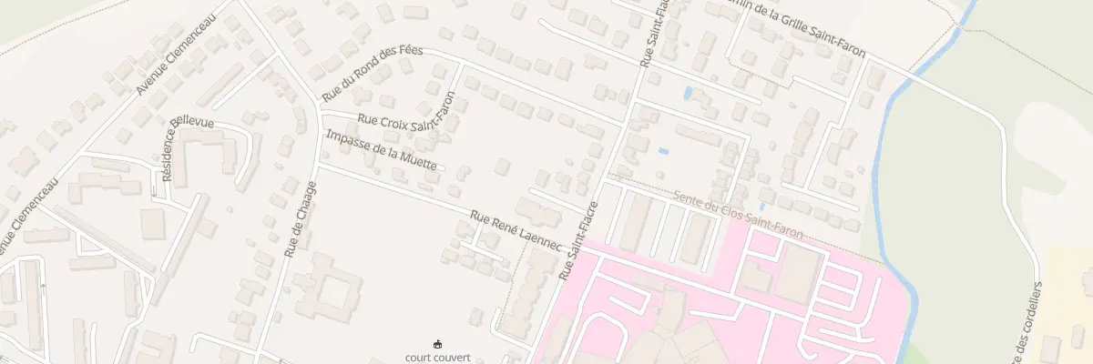 Plan du 37B Rue Saint Fiacre à Meaux