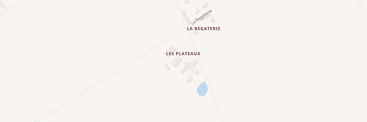 Plan du 5199 Les Plateaux à La Selle-sur-le-Bied