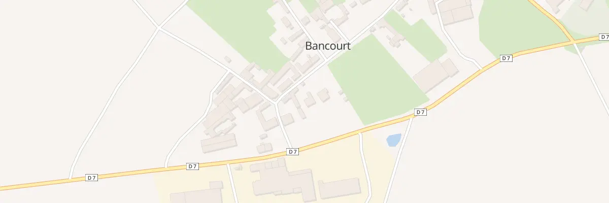 Plan du 4 Gr Grande Rue à Bancourt
