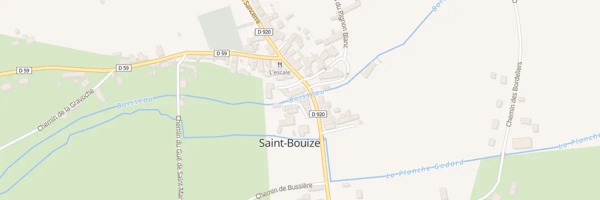 Plan du 3 Cour du Vivier à Saint-Bouize