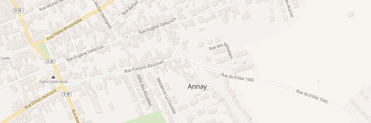 Plan du 3B Rue du 8 Mai 1945 à Annay