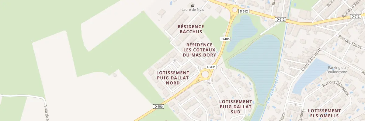 Plan du 1 Rue du Cerc à Bages