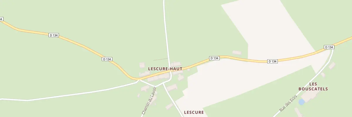 Plan du 4 Rte de la Forge à Valuéjols