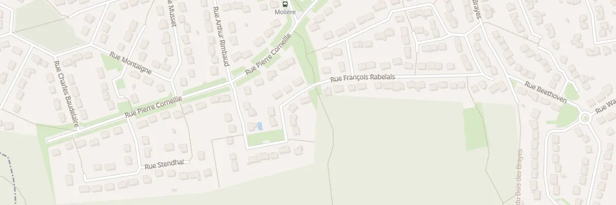 Plan du 28 Rue Verlaine à Crépy-en-Valois