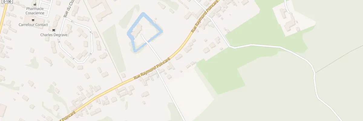 Plan du 494 Rue Raymond Poincaré à Choisy-au-Bac