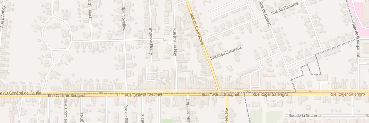Plan du 16 Rue Joseph Hay à Noyelles-sous-Lens
