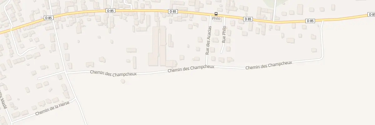 Plan du 39 Che des Champcheux à Quincy-Voisins