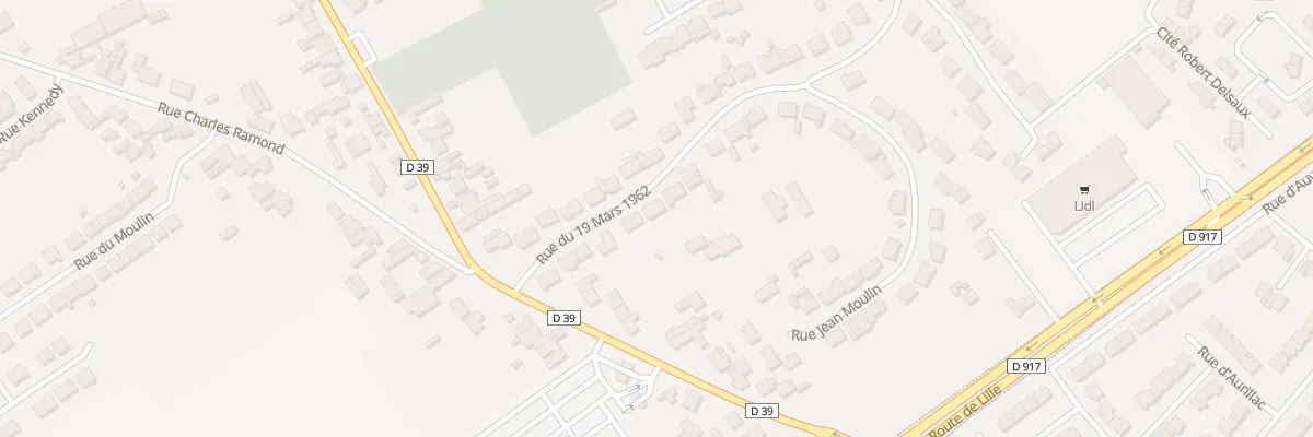 Plan du 11 Rue du 19 Mars 1962 à Annay
