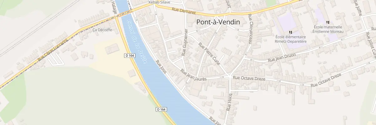 Plan du 3 Rue Guynemer à Pont-à-Vendin