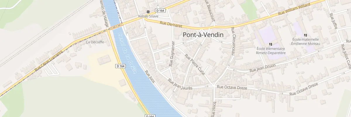 Plan du 17 Rue Guynemer à Pont-à-Vendin
