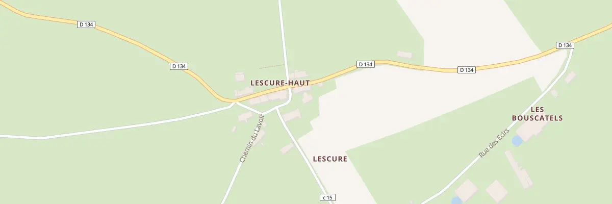 Plan du 1 Pl de l’Eglise à Valuéjols