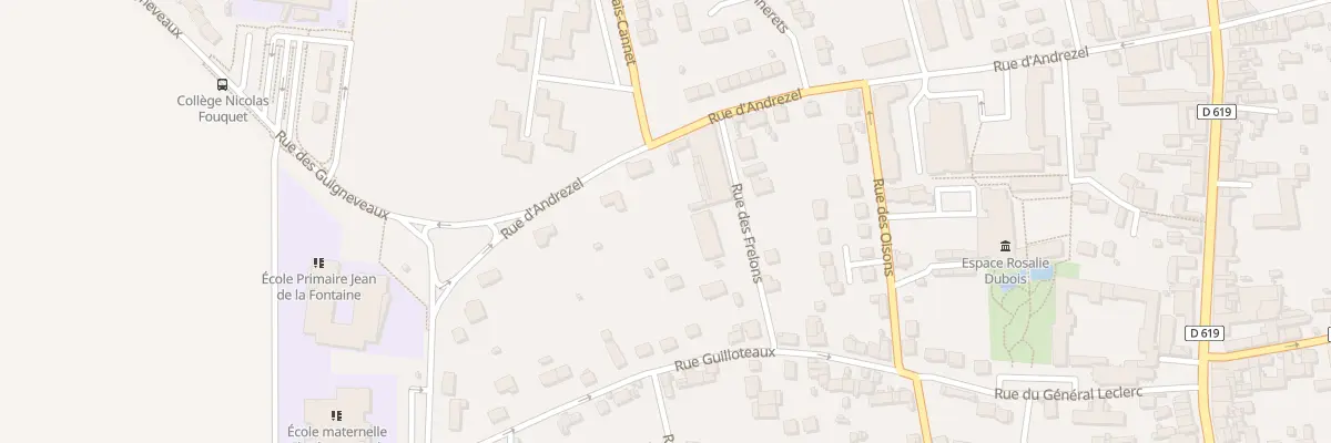 Plan du 33B Rue d’Andrezel à Mormant