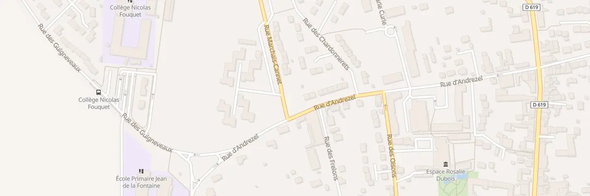 Plan du 6 Rue Marchais Cannet à Mormant