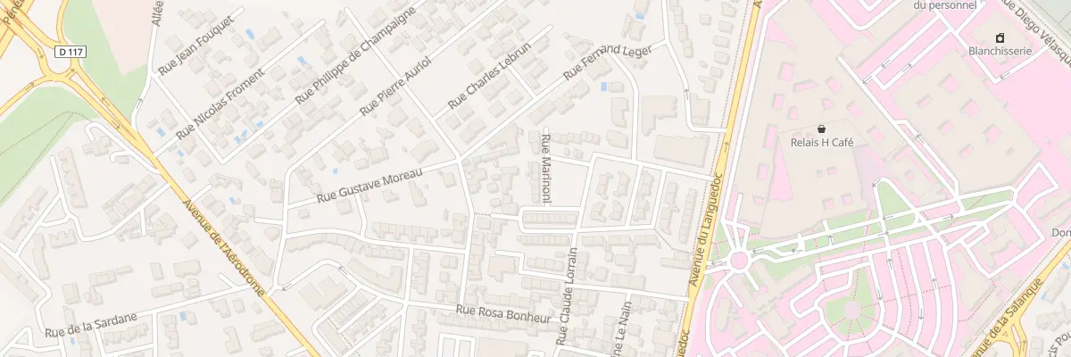 Plan du 4 Rue Marinoni à Perpignan