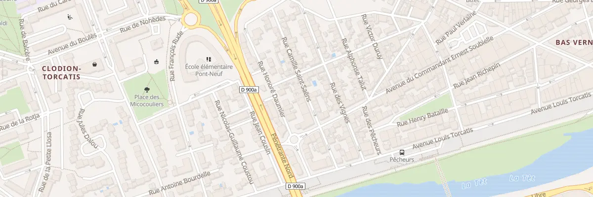 Plan du 19 Rue Camille Saint-Saens à Perpignan