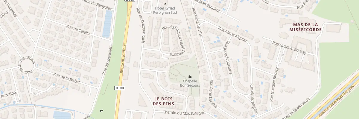 Plan du 14B Rue du Docteur Henri Bonzoms à Perpignan