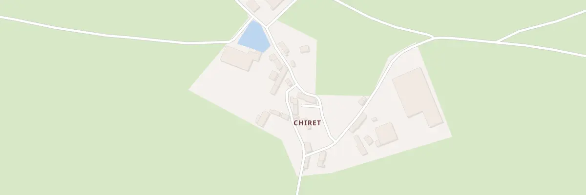 Plan du 6 Chiret à Saint-Priest-en-Murat