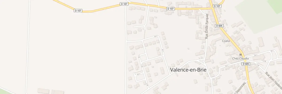 Plan du 17 Rue du Val Javot à Valence-en-Brie
