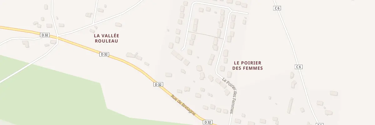Plan du 43 Le Poirier des Femmes à La Selle-sur-le-Bied