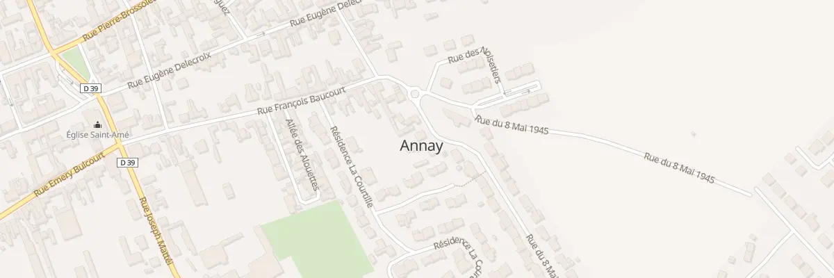 Plan du 13 Rue du 8 Mai 1945 à Annay