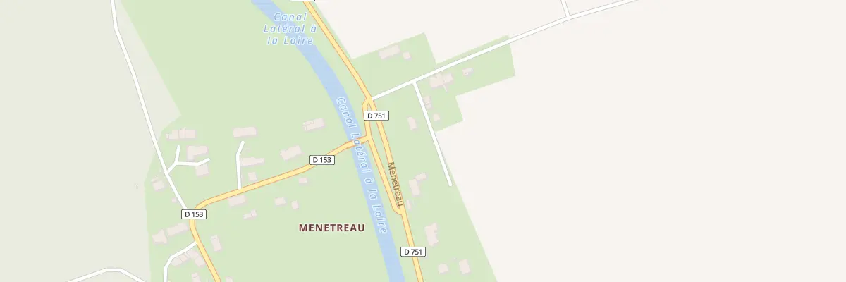 Plan du 40 Menetreau à Boulleret