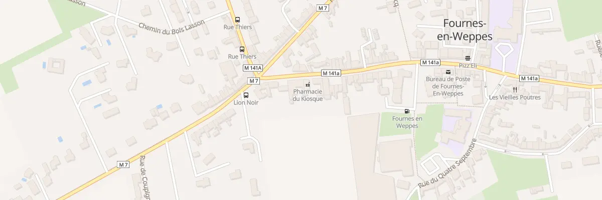Plan du 936 Rue Faidherbe à Fournes-en-Weppes