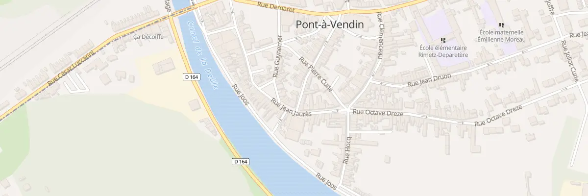 Plan du 4 Rue Alexandre Davroux à Pont-à-Vendin