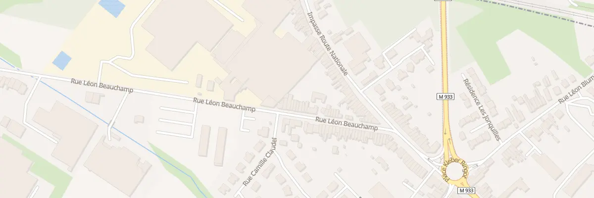 Plan du 30 Rue Léon Beauchamp à La Chapelle-d’Armentières
