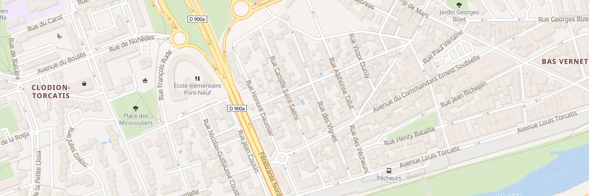 Plan du 27 Rue Ernest Lavisse à Perpignan