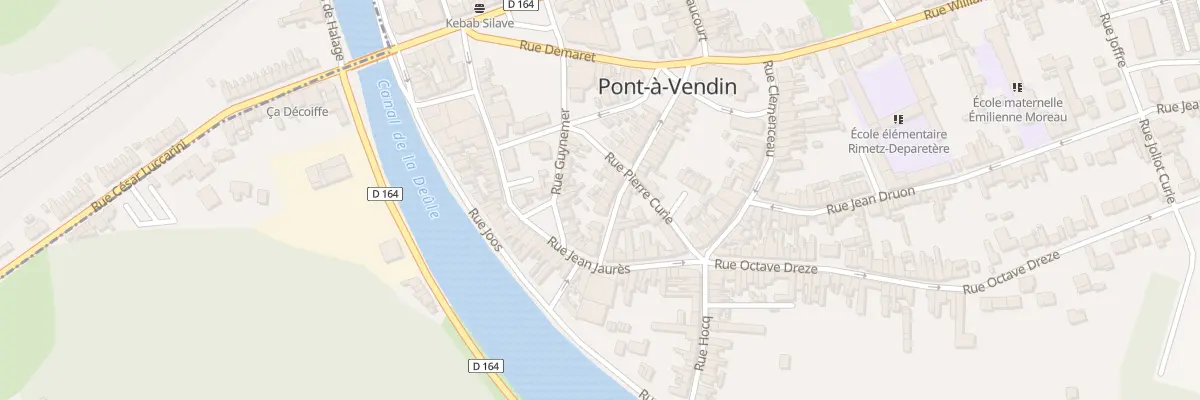 Plan du 8 Rue Alexandre Davroux à Pont-à-Vendin