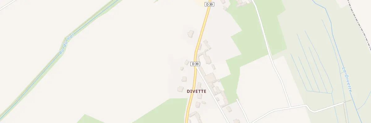 Plan du 16 Rue de la Divette à Dives