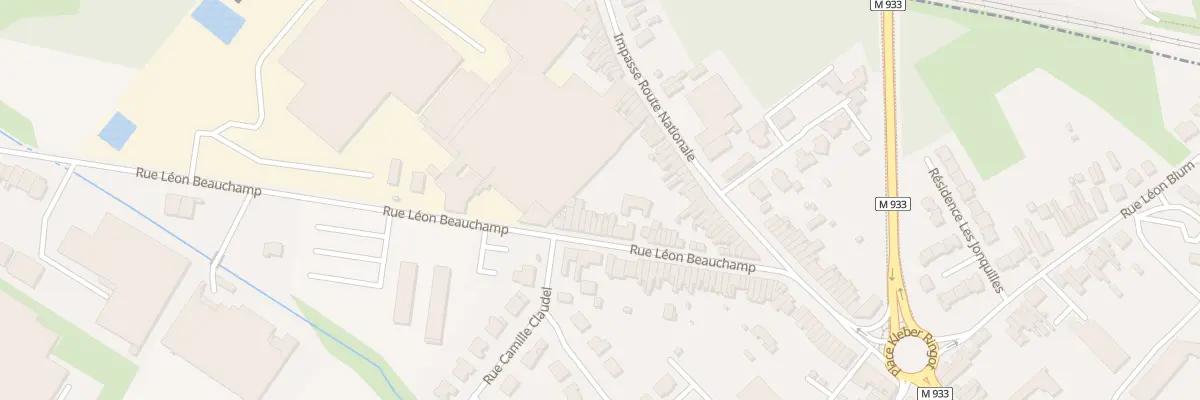 Plan du 28 Rue Léon Beauchamp à La Chapelle-d’Armentières