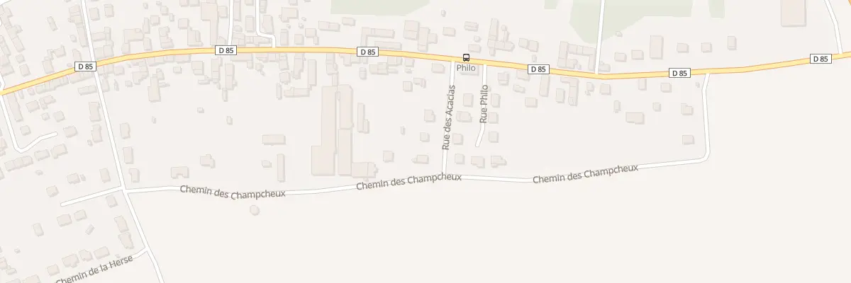 Plan du 8 Rue des Acacias à Quincy-Voisins