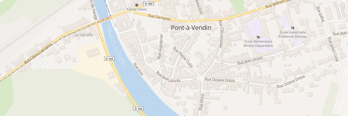 Plan du 12 Rue Alexandre Davroux à Pont-à-Vendin