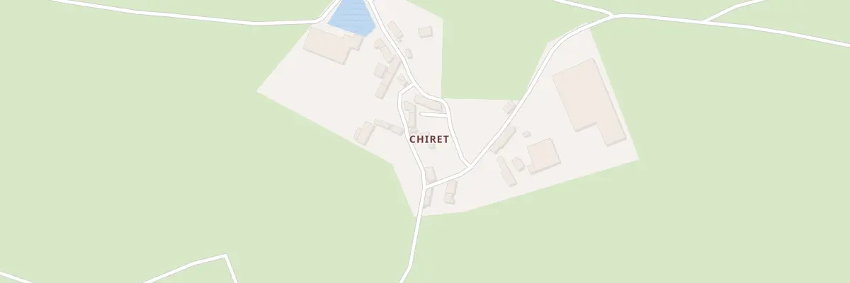 Plan du 4 Chiret à Saint-Priest-en-Murat