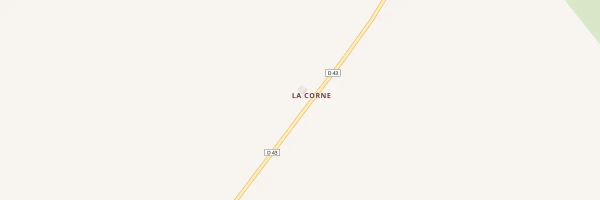 Plan du 36 La Corne à Vereaux