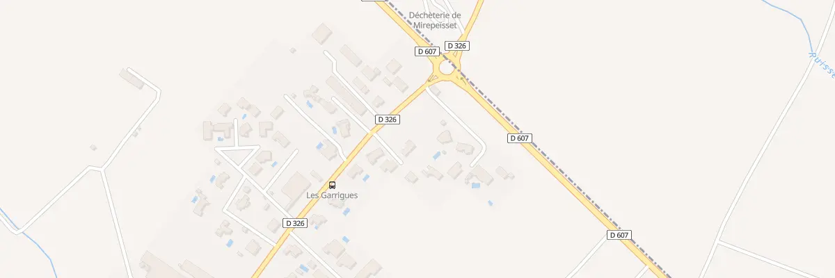 Plan du 20 Rte de Mirepeisset à Ginestas