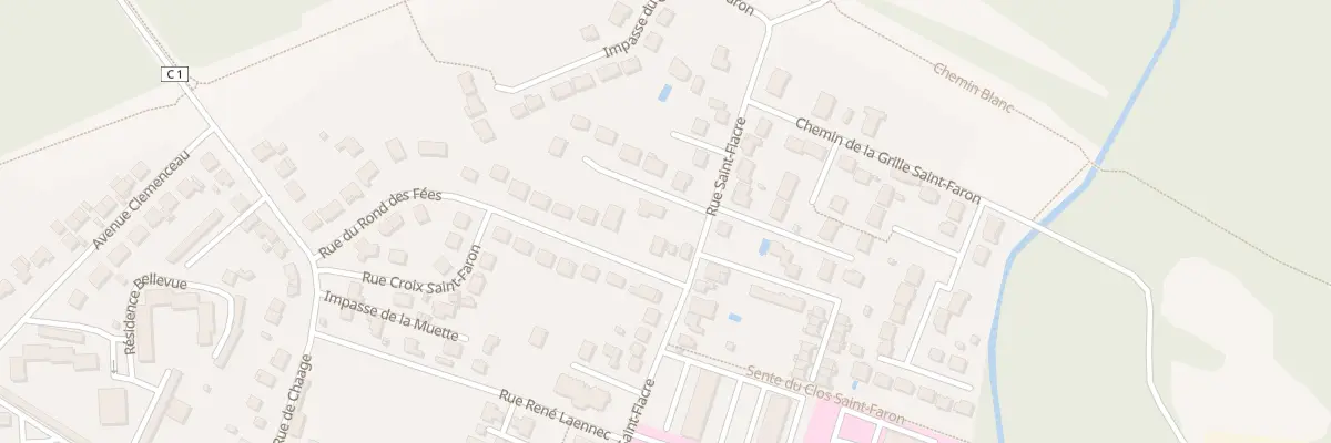 Plan du 55 Rue Saint Fiacre à Meaux