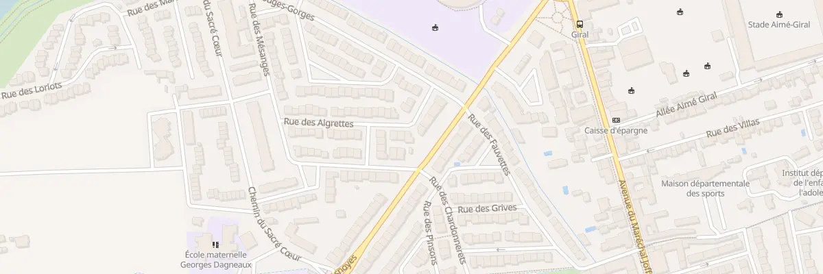 Plan du 13 Rue des Aigrettes à Perpignan