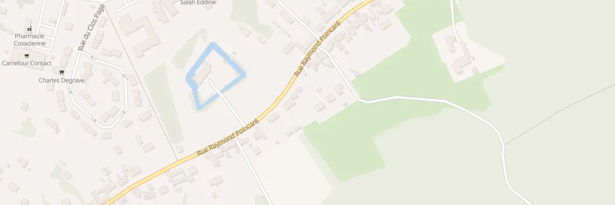 Plan du 546 Rue Raymond Poincaré à Choisy-au-Bac